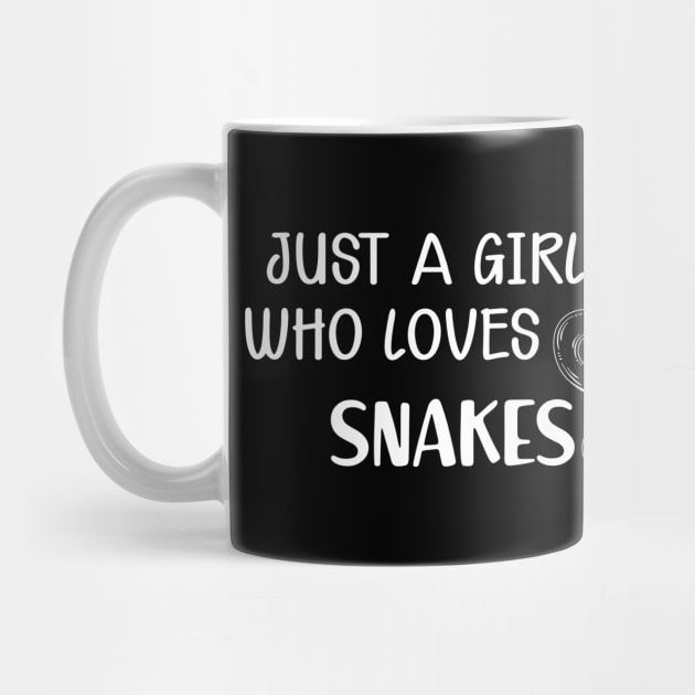 Snake - Just a girl who loves snakes by KC Happy Shop